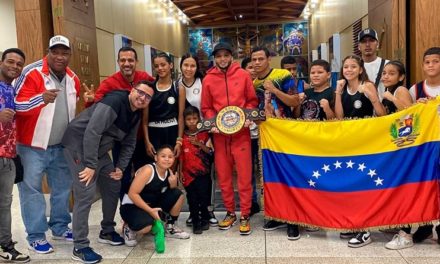 Regresó a Venezuela el Campeón Mundial de boxeo Yoel Finol