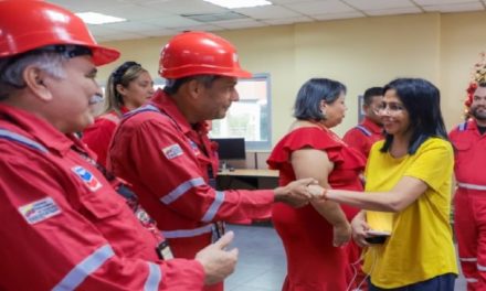 Vicepresidenta Delcy Rodríguez inspeccionó Cuenca de Occidente