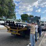 Comuna Lanceros Valientes Vencedores recibió tuberías