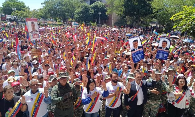 Pueblo aragüeño se juramentó junto al Presidente Constitucional Nicolás Maduro