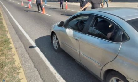 Abordaje vehicular en despliegue de operativo preventivo en MBI