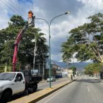 Ciudadanos disfrutan de alumbrado en principales avenidas de Girardot