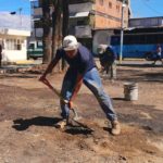 Avanzan trabajos de reconstrucción y modernización de la plaza Bolívar de Zuata