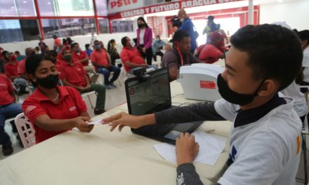 Aragüeños siguen incorporándose a jornada de registro y actualización de datos del PSUV
