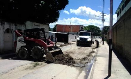 Ejecutan jornada de limpieza y remoción  de lodo en el sector Jabillos II de Linares Alcántara