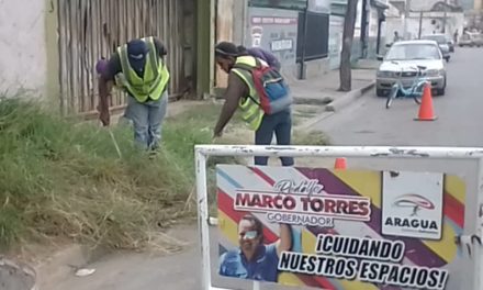 FundAragua activó cuadrilla móvil del plan Mantén Limpia tu Ciudad