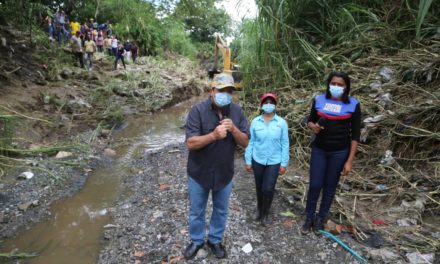 Gobierno Bolivariano continúa atendiendo zonas afectadas por las lluvias