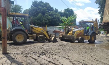 Gobierno Bolivariano realizó jornada de saneamiento de calles en el sector Alberto Solano de Linares Alcántara