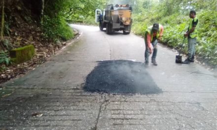 Gobierno Bolivariano de Aragua ejecutó trabajos de asfaltado en la carretera Choroní-Maracay