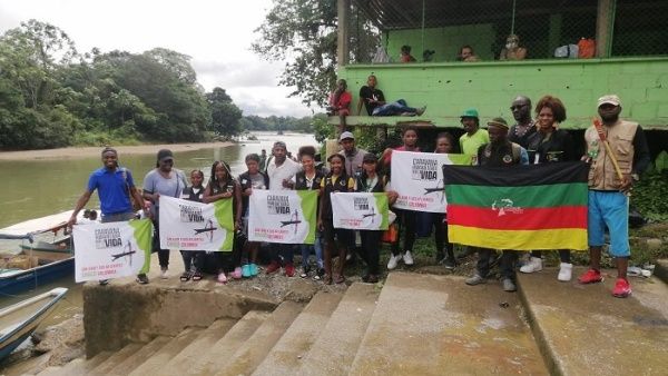 Comunidades colombianas inician caravana humanitaria en Chocó ante presencia de grupos armados