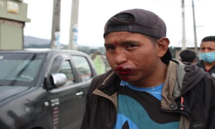 Denuncian agresiones y represión en movilizaciones en Ecuador