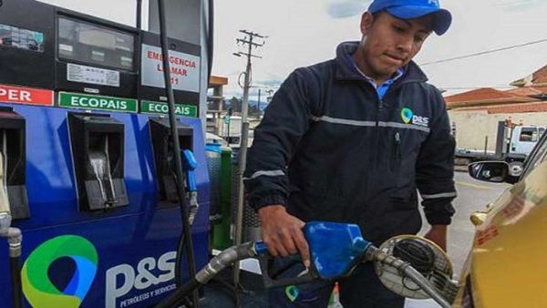 Precios de gasolina y diésel se incrementan otra vez en Ecuador