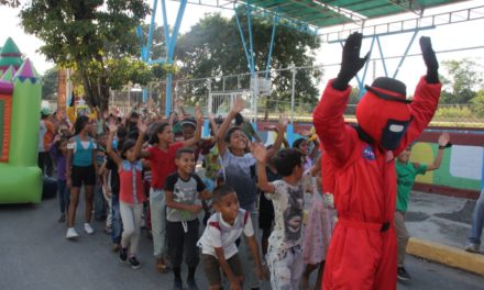 Maracay Zona Activa llevó alegría a niños y niñas de Río Blanco I