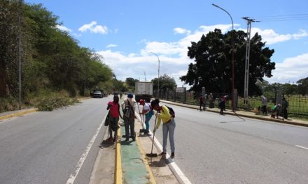 Alcalde Rafael Morales habilitó cuadrillas para mantenimiento de la avenida Casanova Godoy
