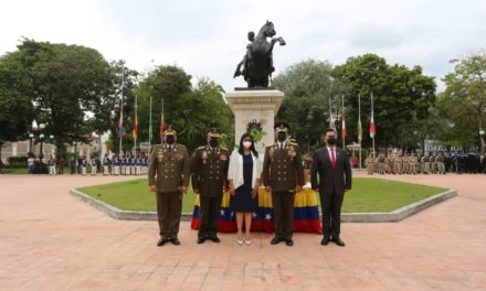 Aragua conmemoró los 191 años de la muerte de El Libertador Simón Bolívar