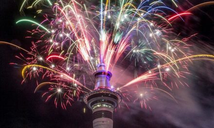 Nueva Zelanda le da la bienvenida al 2022 con un ‘show’ de luces