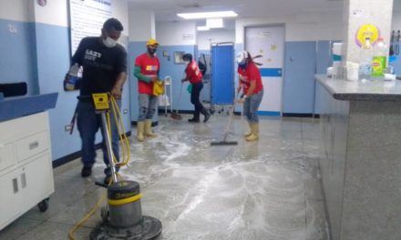 Gobierno de Aragua continúa labores de desinfección en los centros de salud