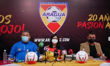 El Aragua FC presentó la temporada 2022
