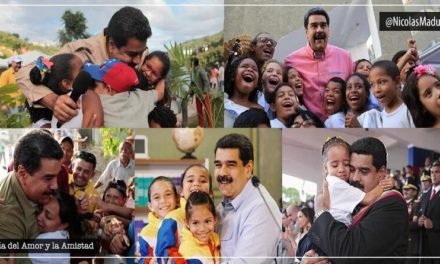 Presidente Maduro envío un abrazo cargado de mucho cariño al pueblo venezolano