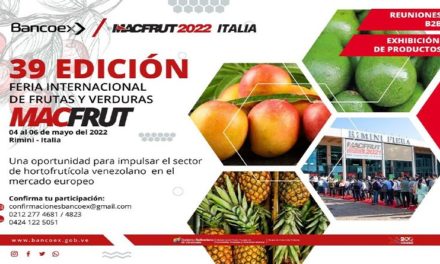 Invitan a hortofrutícultores a participar en Feria Internacional Macfrut en Italia