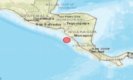 Reportan sismo de magnitud 6.8 en costa del Pacífico de Nicaragua