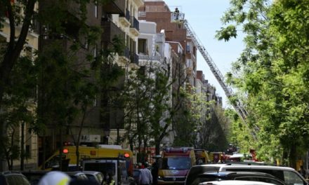 Total de 17 heridos deja explosión en un edificio en el centro de Madrid