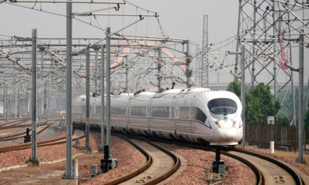China puso en servicio 358 kilómetros de nuevas líneas ferroviarias de alta velocidad