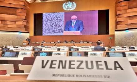 Venezuela apuesta en Ginebra por un enfoque inclusivo y de paz en materia de salud