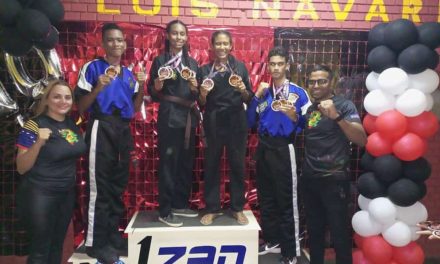 Kenpo de Aragua conquistó cuatro medallas de oro en la Copa Bicentenario de Miranda