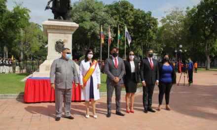 Aragua conmemoró aniversarios de la Batalla de Carabobo y del Ejército Bolivariano