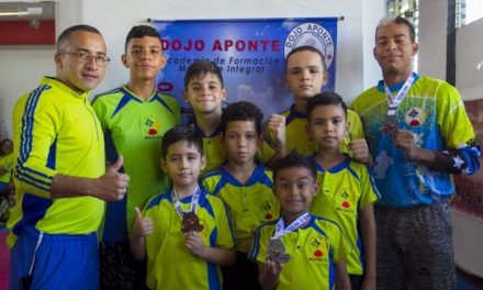 Dojo Aponte destacó en la “Copa Batalla de Carabobo”