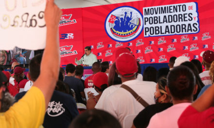 Movimiento de Pobladores reafirmó compromiso con la Revolución Bolivariana