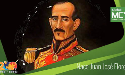 Nace  Juan José Flores y Aramburu