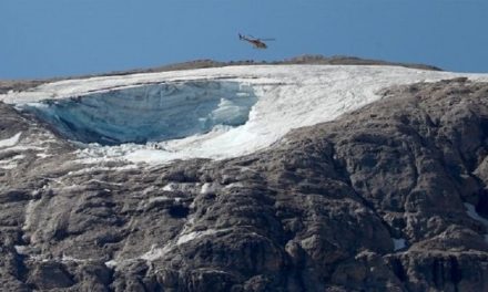 Registran 9 fallecidos tras colapso de glaciar en Alpes italianos