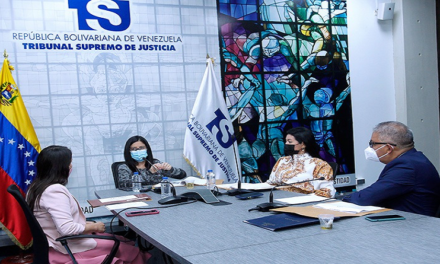 TSJ realiza reunión con Comisión Nacional de Justicia de Género