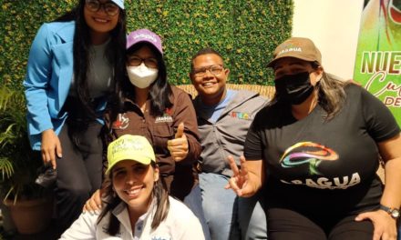 Gobernadora Karina Carpio visitó el stand de Aragua en la Expo feria Cacao y Ron 2022
