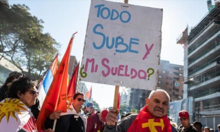 Paro nacional en Uruguay contra neoliberalismo de Lacalle Pou