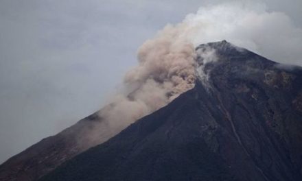 Guatemala reporta el incrementó de actividad del Volcán de Fuego
