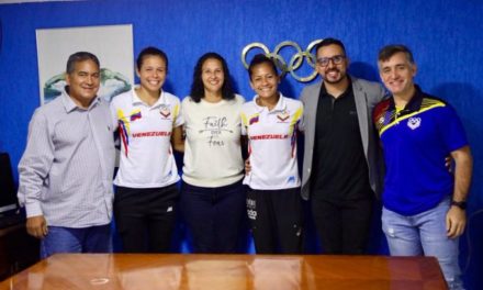 Hermanas Brea visitaron sede del Comité Olímpico Venezolano