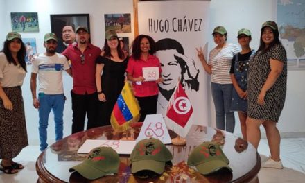 Embajada de Venezuela en Túnez celebra natalicio del Comandante Chávez