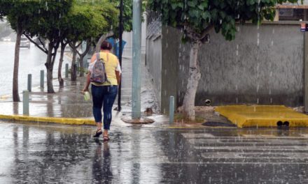 Inameh reportó lluvias, chubascos y descargas eléctricas en gran parte del país