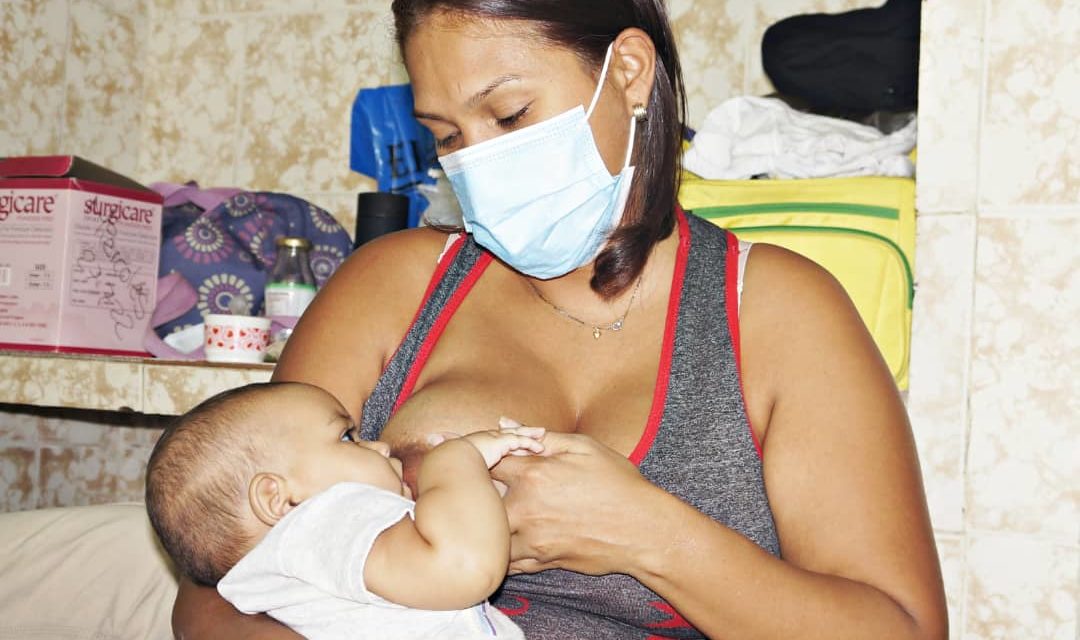 El amamantamiento es importante para la salud de los bebés | Fotos Yorman Pernalete