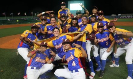 Venezuela a la final del premundial de béisbol femenino