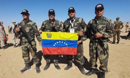 Venezuela obtuvo cuarto lugar en Técnica Autoblindada en Army Games