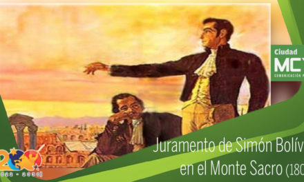 Juramento de Simón Bolívar en Monte Sacro
