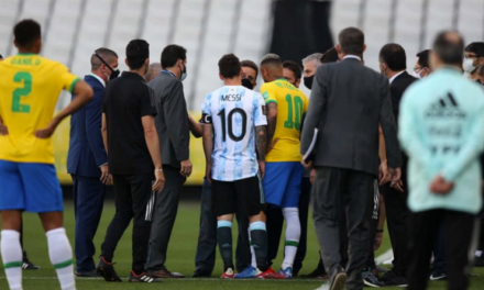 Confirman la suspensión del partido pendiente entre Brasil y Argentina por las Eliminatorias
