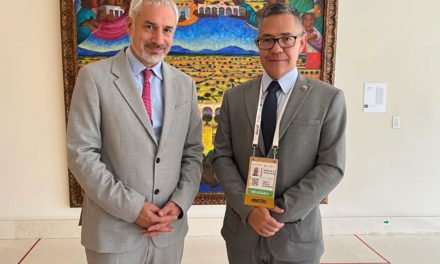 Ministro Villegas sostiene reunión con Subdirector de Cultura de la UNESCO