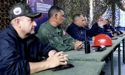 Ministro Ceballos sostuvo reunión con órganos de Seguridad Ciudadana en Las Tejerías
