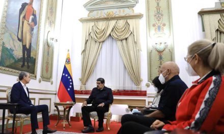 Maduro recibió a José Luis Rodríguez Zapatero en Miraflores