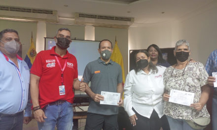 Emprendedores de Aragua recibieron certificado de manipulación de alimentos